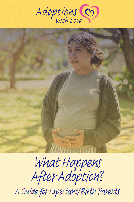 what happens after placing your baby for adoption